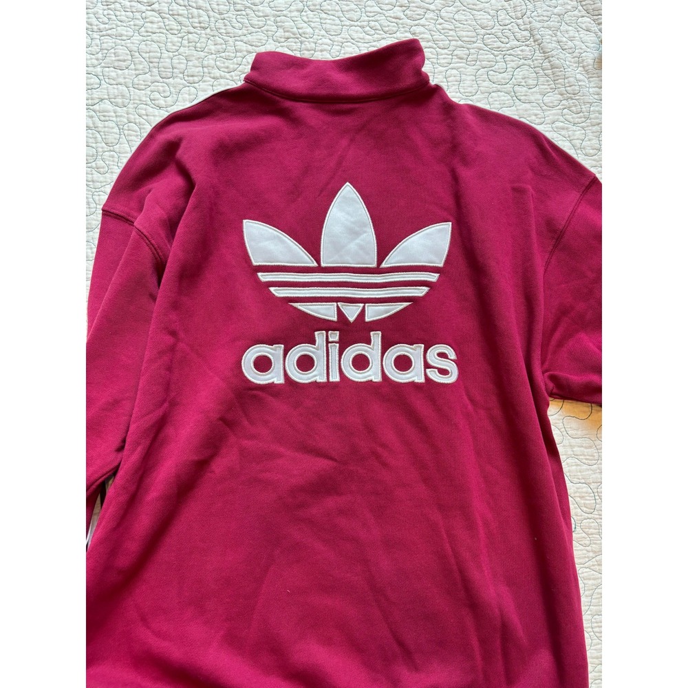 Adidas Originals Womens Quarter Zip‎ Trefoil Size Small NWOT - Picture 3 of 7